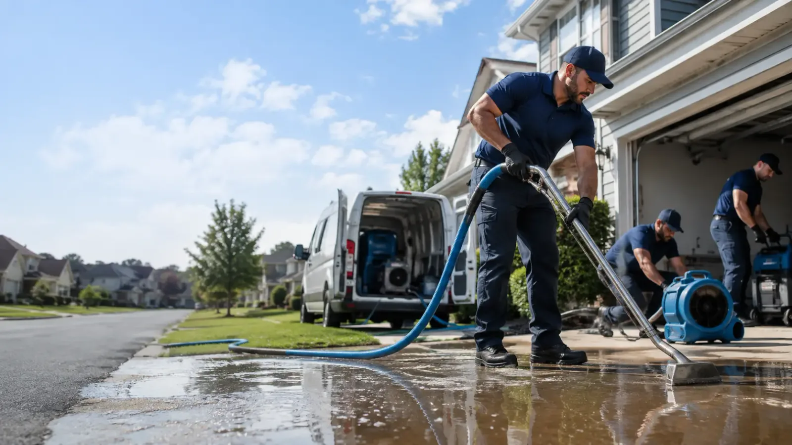 Flood Damage Restoration in Pleasant Lake, IN
